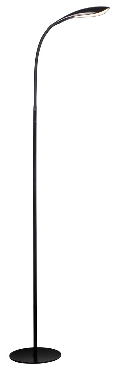 High Vision LED Floor Lamp - Black